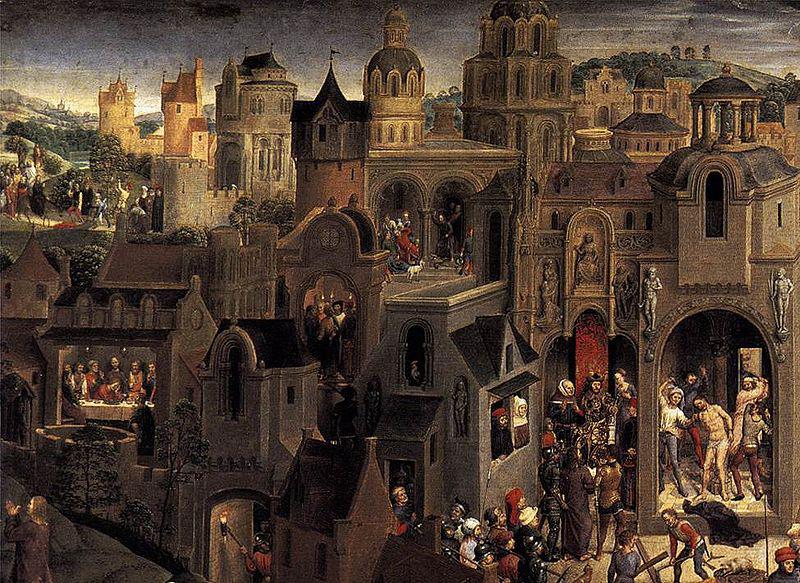 Hans Memling Scenes from the Passion of Christ oil painting image